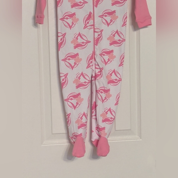 BNWT MLB Toronto Blue Jays Kids (18-24 Months) 1 Piece Footies/Pyjamas/Sleepers - Picture 3 of 14